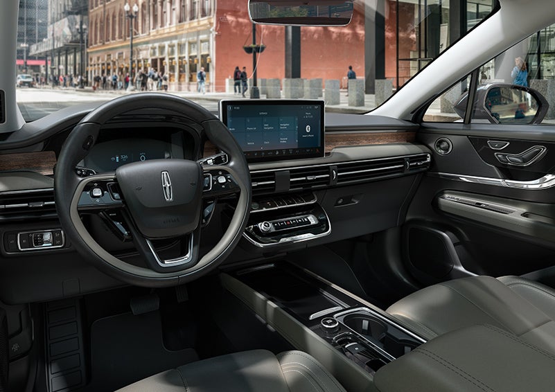 The interior dashboard of 2024 Lincoln Corsair® SUV is shown here. | Parks Lincoln of Gainesville in Gainesville FL