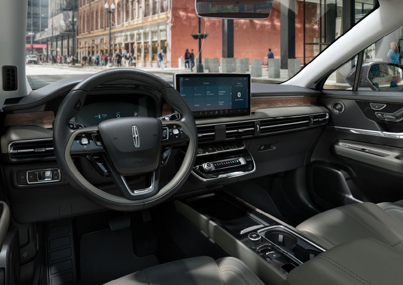 The interior dashboard of 2024 Lincoln Corsair® SUV is shown here. | Parks Lincoln of Gainesville in Gainesville FL