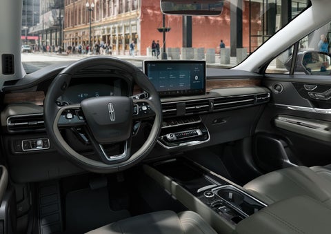The interior dashboard of 2024 Lincoln Corsair® SUV is shown here. | Parks Lincoln of Gainesville in Gainesville FL