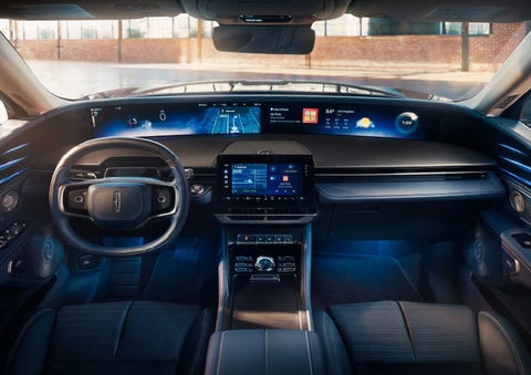 The panoramic display is shown in a 2025 Lincoln Nautilus® SUV. | Parks Lincoln of Gainesville in Gainesville FL