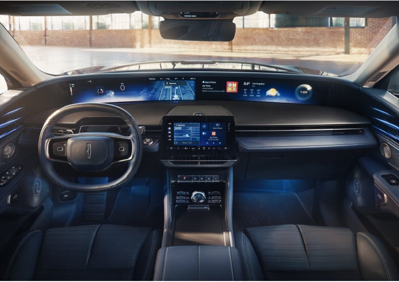 The panoramic display is shown in a 2026 Lincoln Nautilus® SUV. | Parks Lincoln of Gainesville in Gainesville FL