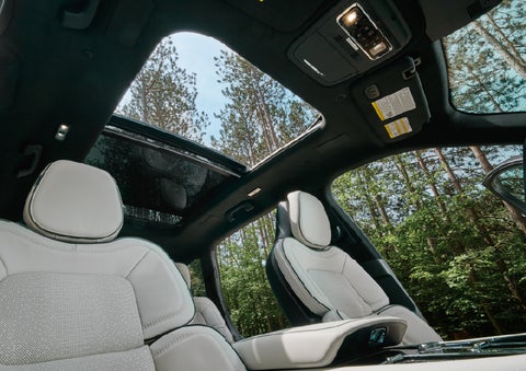 The front seats of a 2027 Lincoln Aviator® Black Label™ SUV | Parks Lincoln of Gainesville in Gainesville FL