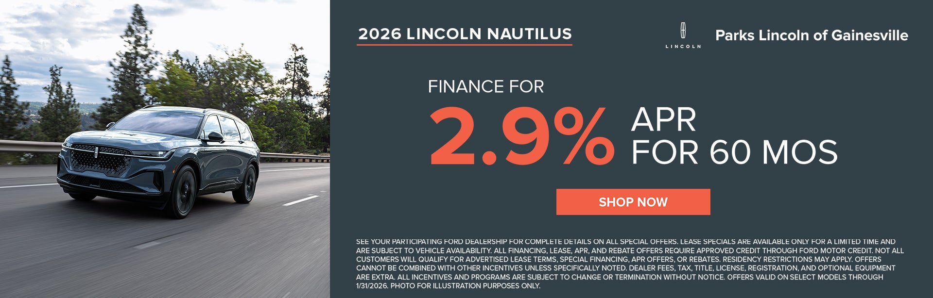 2026 Lincoln Nautilus
