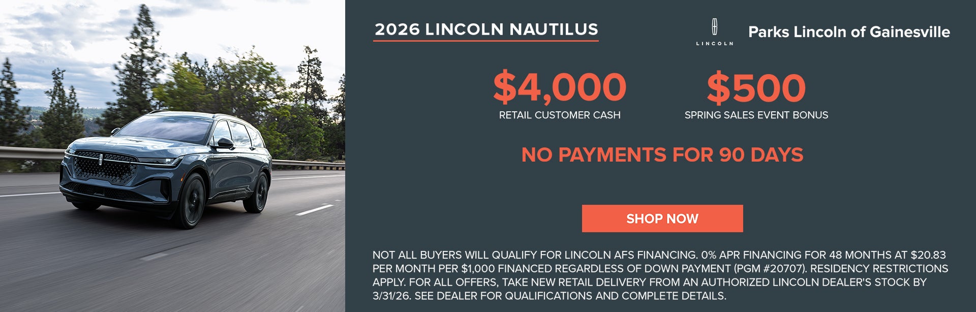 Lincoln Special in Gainesville, FL